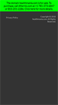 Mobile Screenshot of healthmania.com